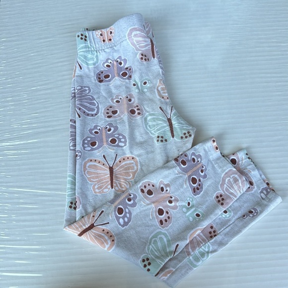 Carters butterfly leggings Sz 8 - Picture 4 of 10